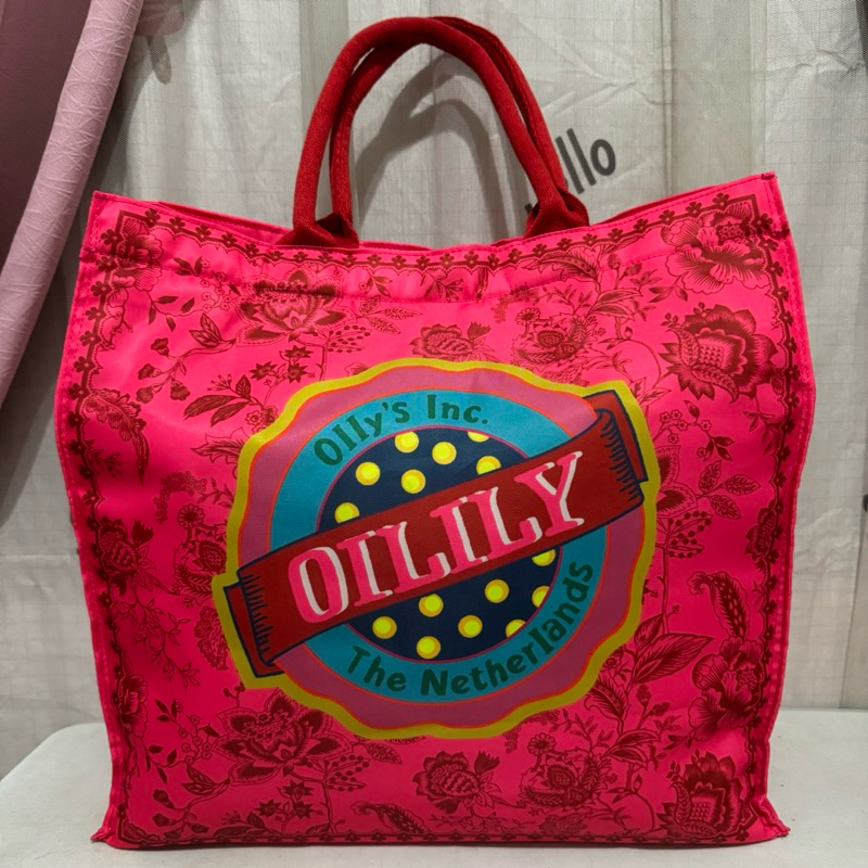 tote bag Oilily the netherlands. tote bag nylon. tas tote preloved