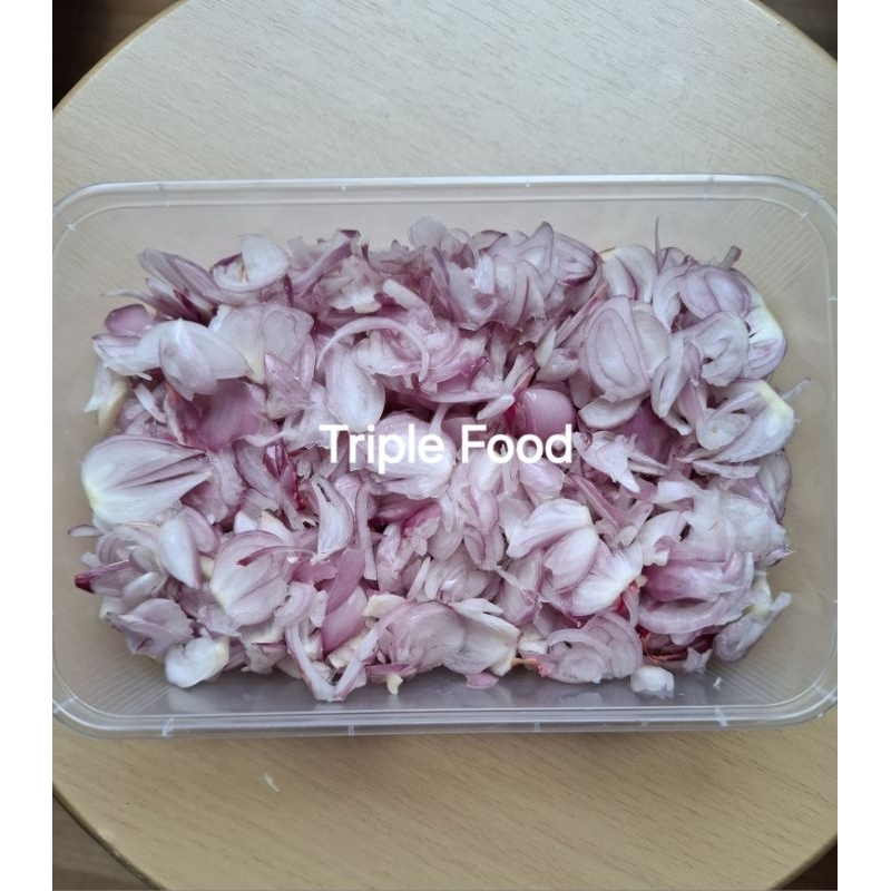 

Food prep bawang merah iris / bawang merah slice