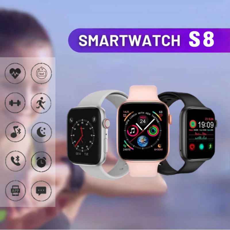 SmartWatch S8 Sport SmartWatch Healty And Fitness Tracker
