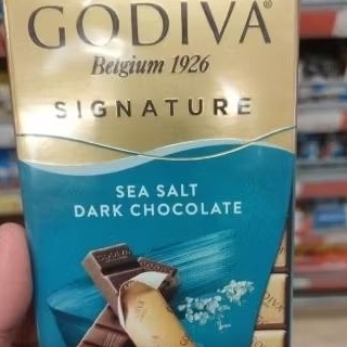 

Coklat GODIVA sea salt cikolata asli dari Turki ready di Indonesia