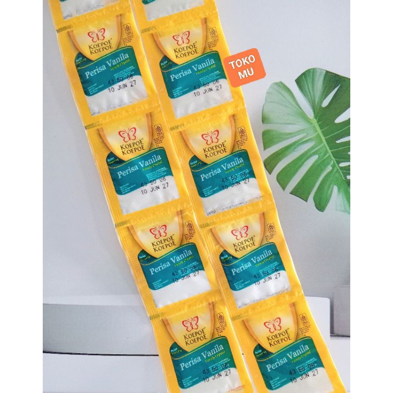 

VANILI CRYSTAL KUPU KUPU 2gr × 10