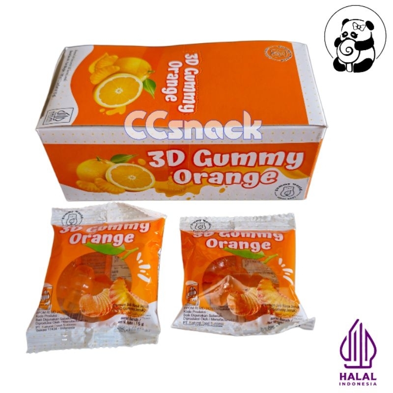 

GW 3D GUMMY ORANGE BOX ISI 12