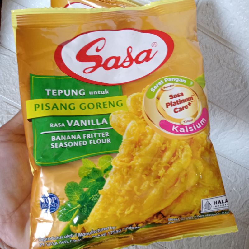

SASA TEPUNG GORENG instan rasa vanilla 210g