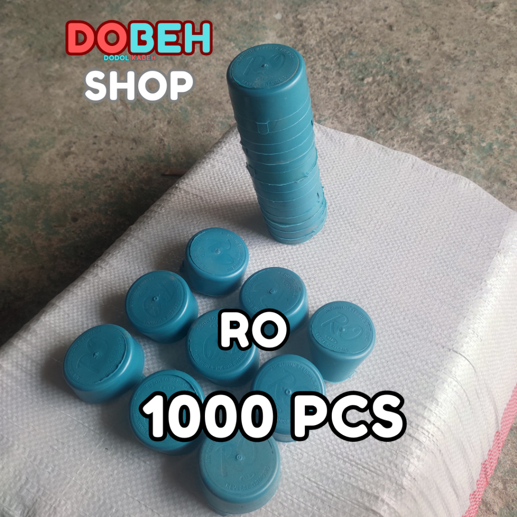 TUTUP GALON ISI ULANG BERKUALITAS [ 1000 PCS ]  [ TUTUP GALON RO ]