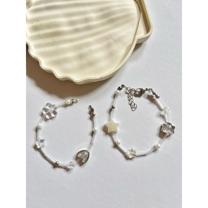 Gelang Manik | Gelang Beads | Gelang Bunga | Manik Gelang Mute | Gelang Mute Custom | Gelang Manik R