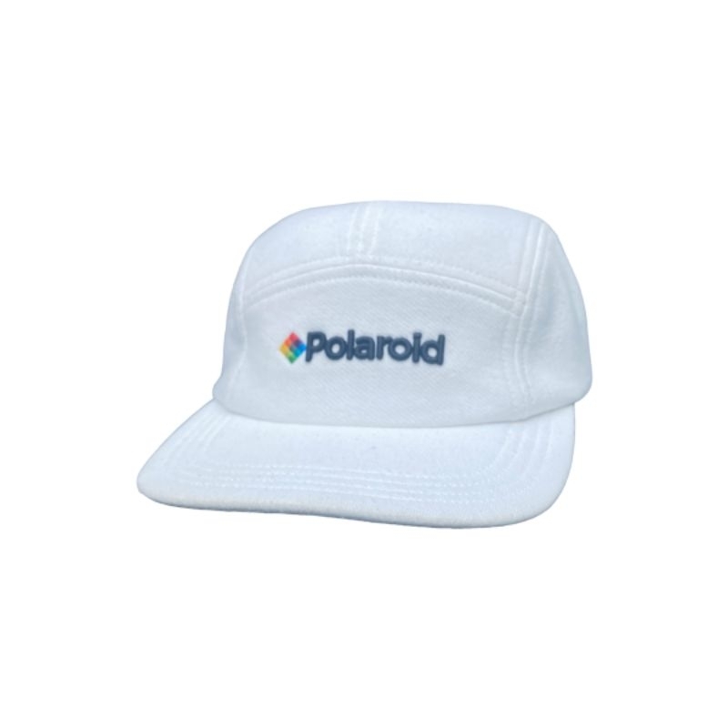 Topi 5Panel P*laroit White OSFA Second Original Murah