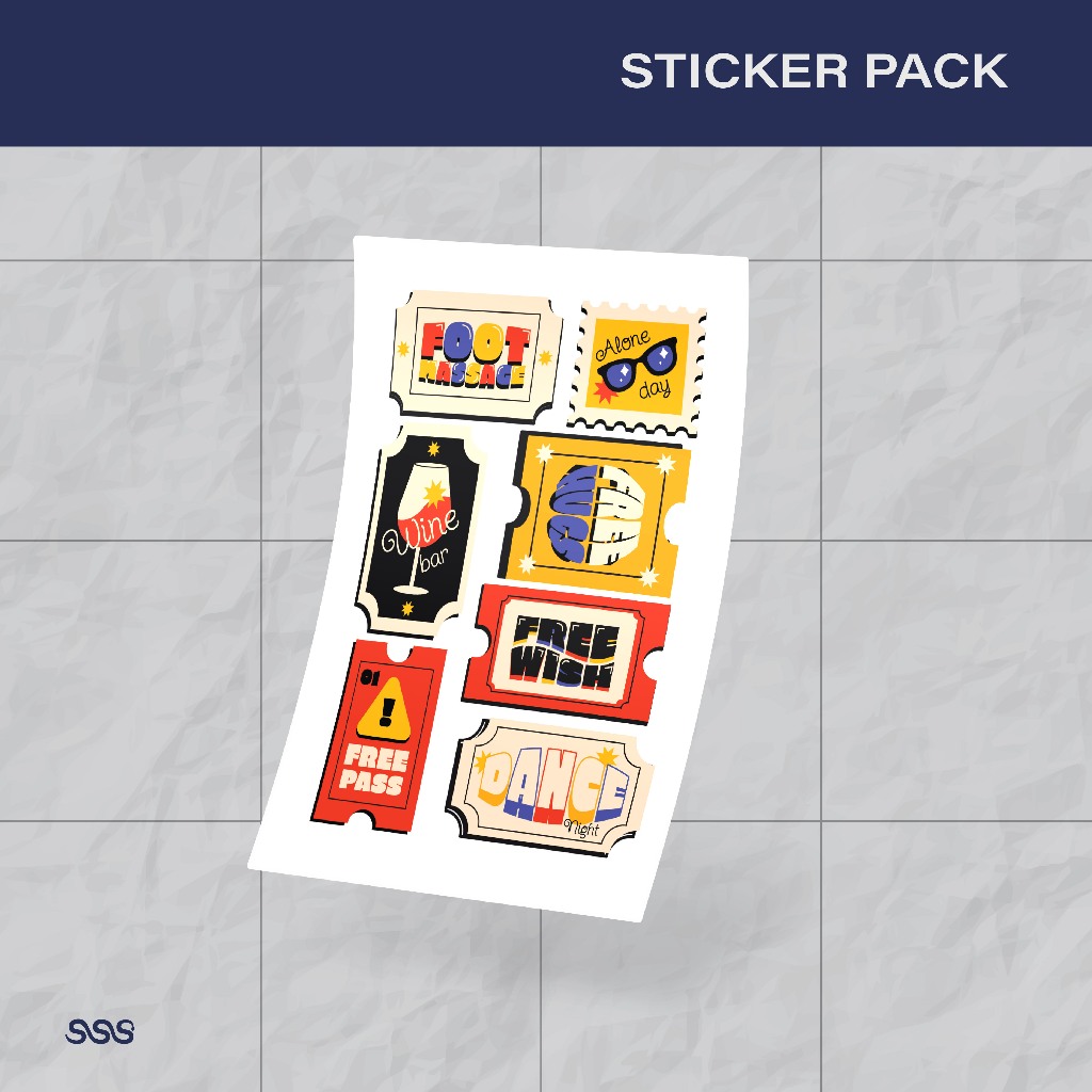 

STICKER CARTOON / STICKER PACK AESTHETIC 064
