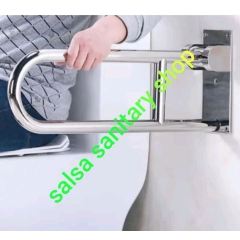 grab bar stainless/pegangan kamar mandi toilet stainless/grab bar disability stainless
