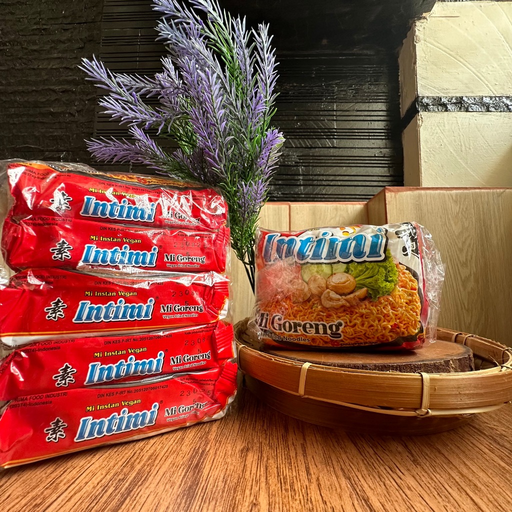 

Mie Instant Vegetarian | Intimi Vegan | Intimi Goreng | 1 pack 5pcs