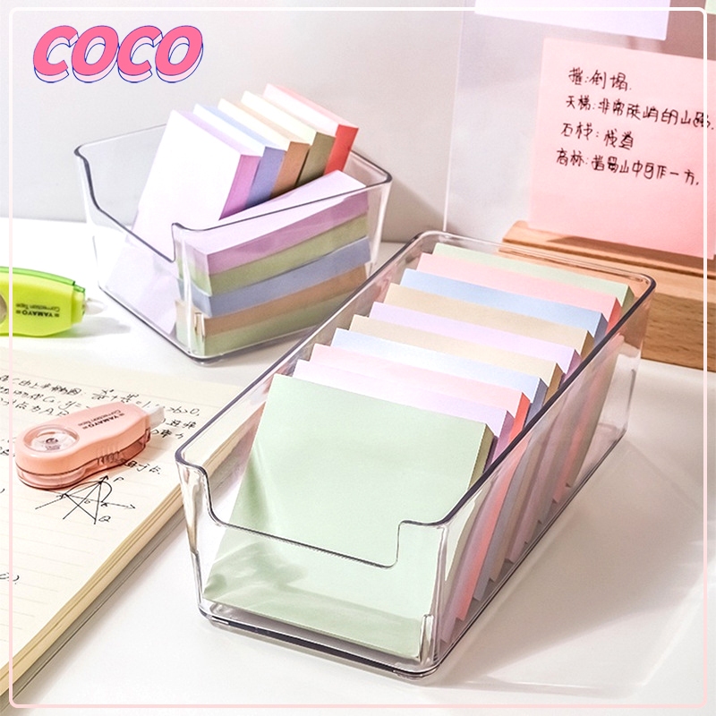 

sticky note 100 lembar catatan memo / catatan tempel berwarna morandi / COD sticky notes polos / sticky notes penanda halaman-coco_market