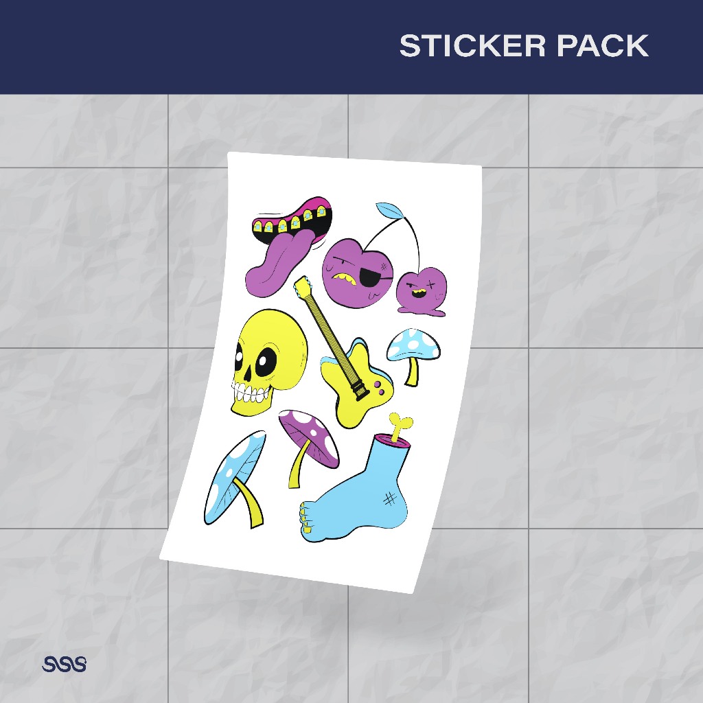 

STICKER CARTOON / STICKER PACK AESTHETIC 052