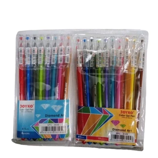 

Pulpen Warna Joyko 8 Warna & 10 Warna