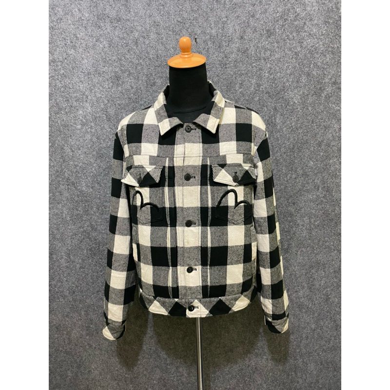 evisu for men wool jacket