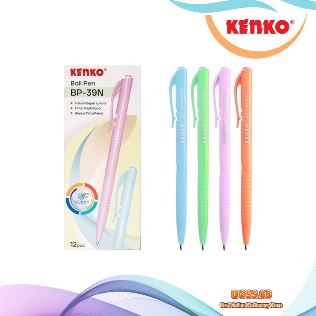 

BALLPOINT / PULPEN KENKO BP-39 N (12 PCS)