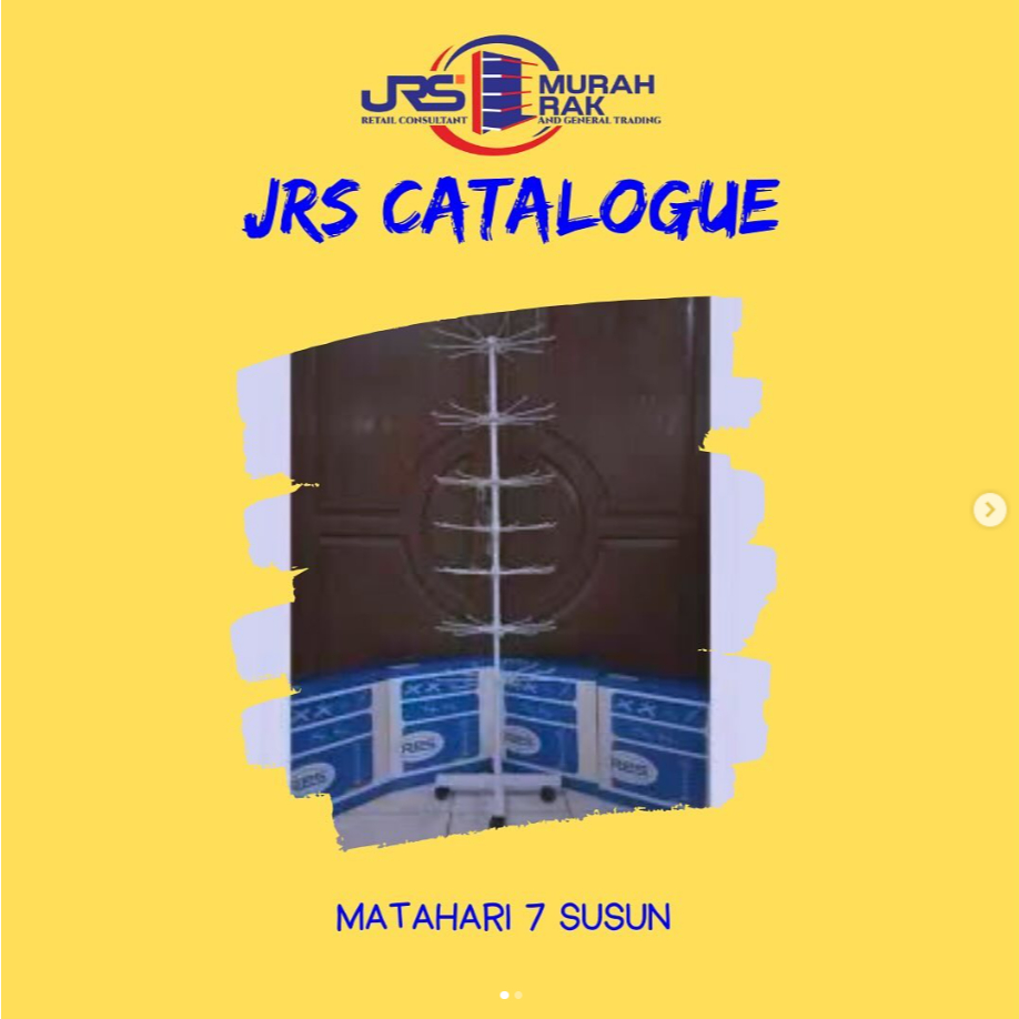 RAK DISPLAY MATAHARI 7 SUSUN