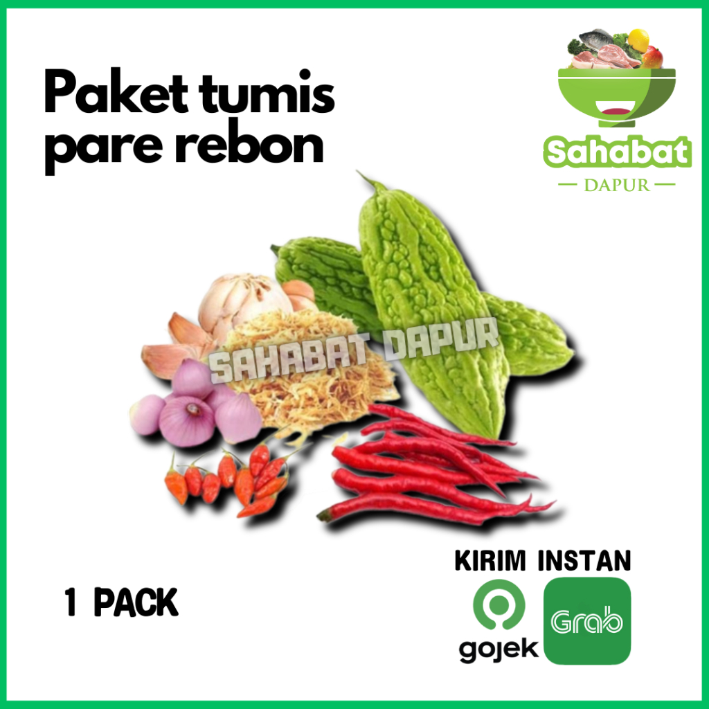 

Paket Tumis Pare Rebon - Sahabatdapur