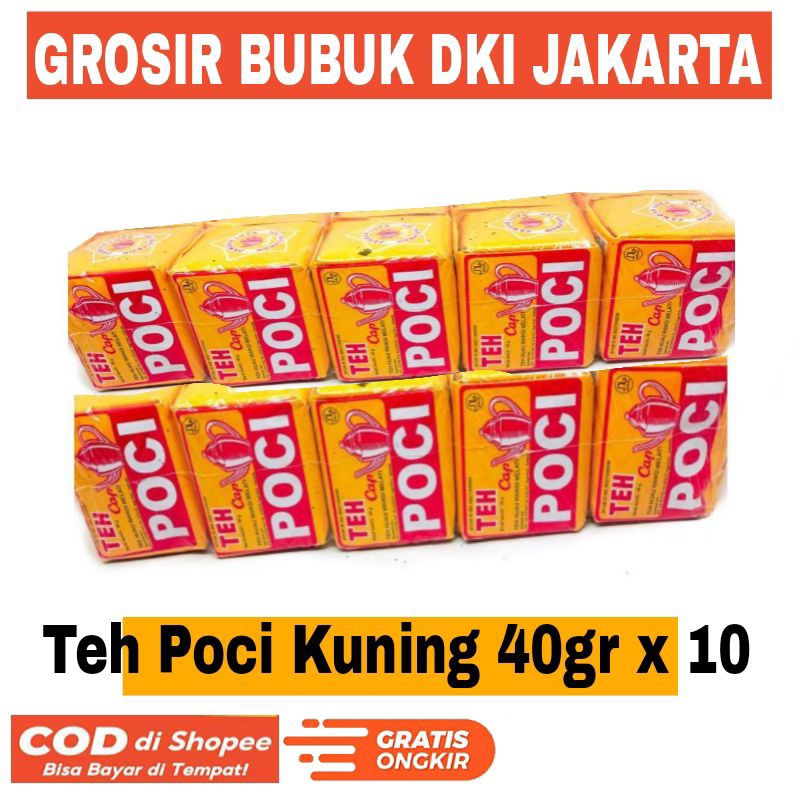 

Teh Poci Kuning 40gr isi 10 Bungkus