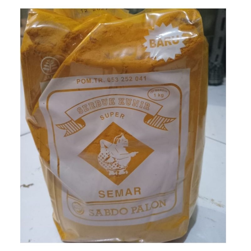 

Serbuk Kunyit Semar Sabdo Palon halus asli tanpa campuran 1kg