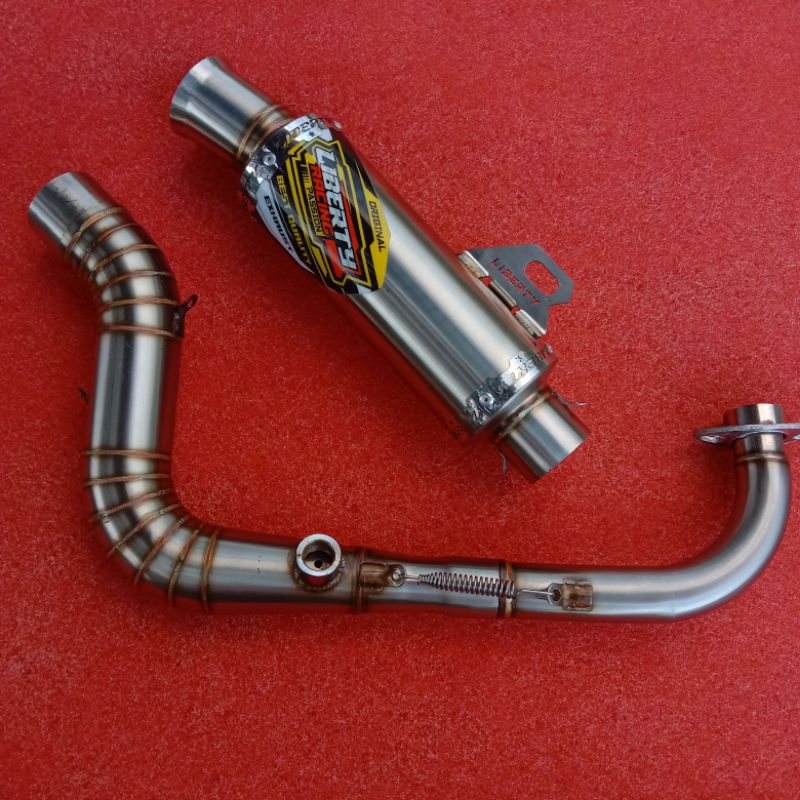 knalpot samlong Aerox N-max PCX Vario Mio beat Scoopy adv original Liberty Racing Passion type kolon