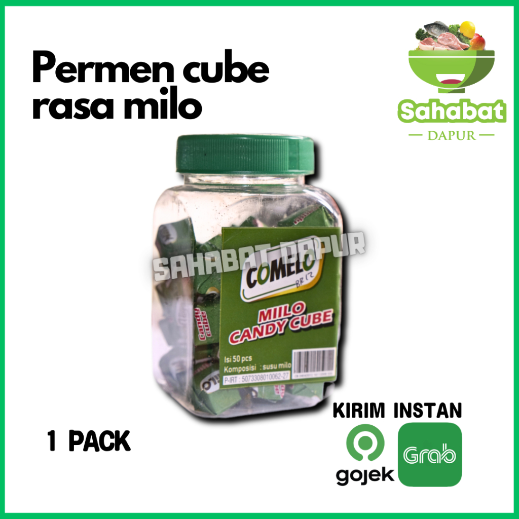 

Permen Miilo - Rasa Susu Milo - Miilo Candy Cube