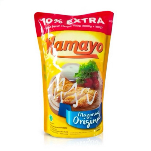 

✅ HAHA STORE | Mamayo Mayonais Original Pouch 1 Kg Extra 10 %