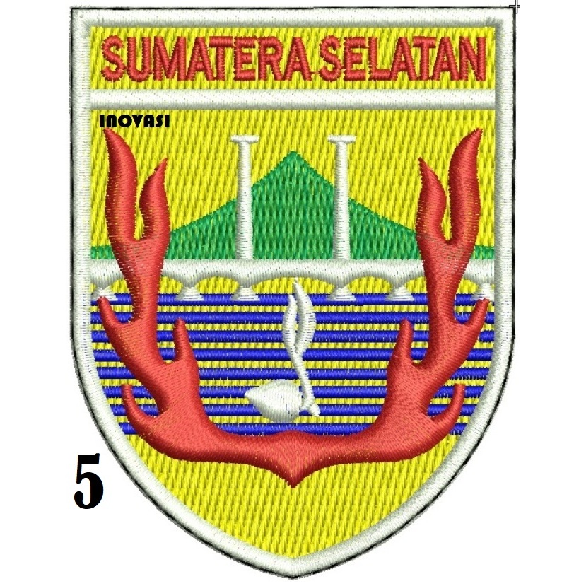 BORDIR LOGO KWARDA SUMATERA SELATAN SATUAN DAN PARTAI BESAR READY STOK