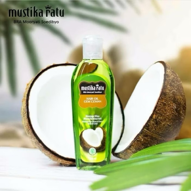 •JEJU• MUSTIKA RATU HAIR OIL CEM CEMAN 75ML & 175ML | MINYAK RAMBUT CEM CEMAN