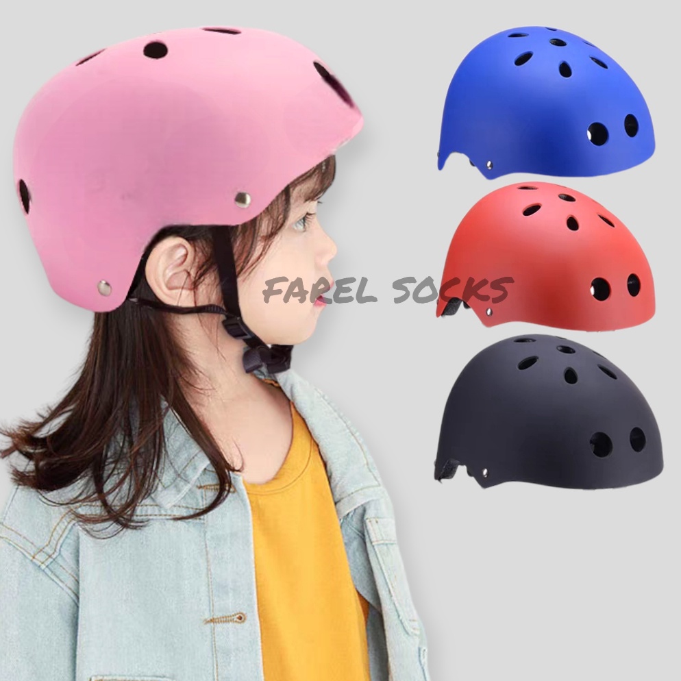 Big Sale Helm sepeda anak kid Skateboarding sepatu roda climbing motor listrik