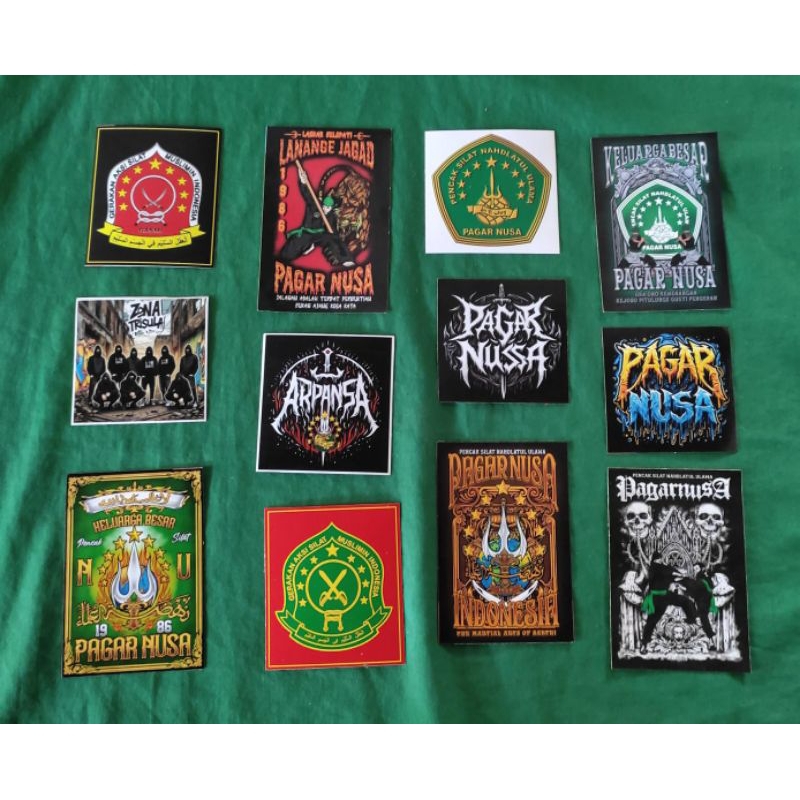 STIKER PAGAR NUSA DAN LIGAS PAKETAN | STIKER PN KEREN | STIKER LIGAS