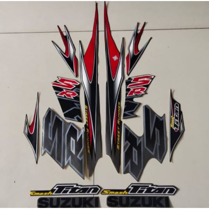 STRIPING LIST STANDAR SMASH TITAN SR 2010