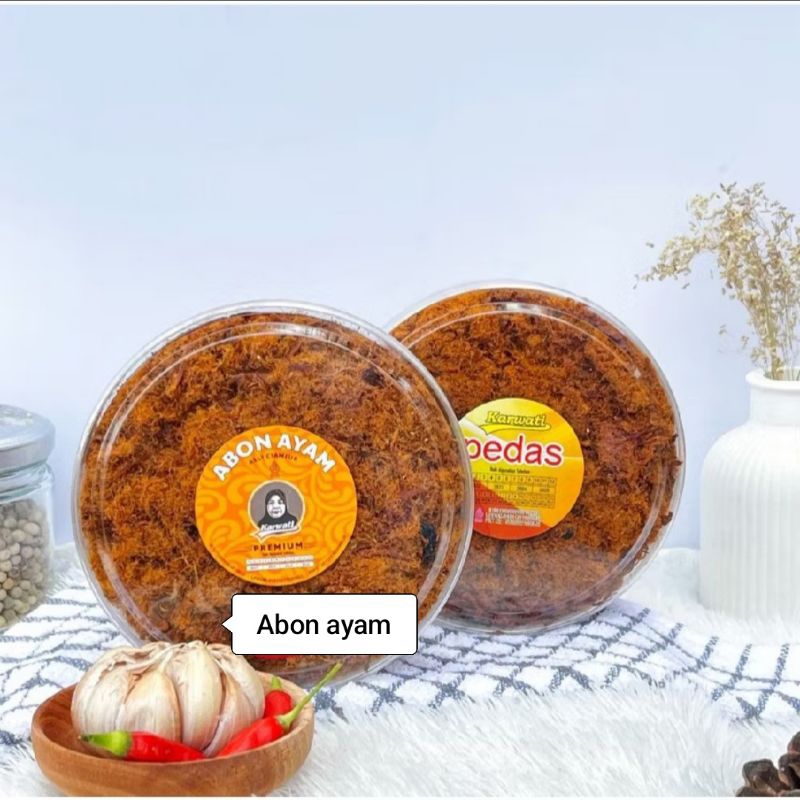 

Abon Ayam Karwati Khas Cianjur Toples premium