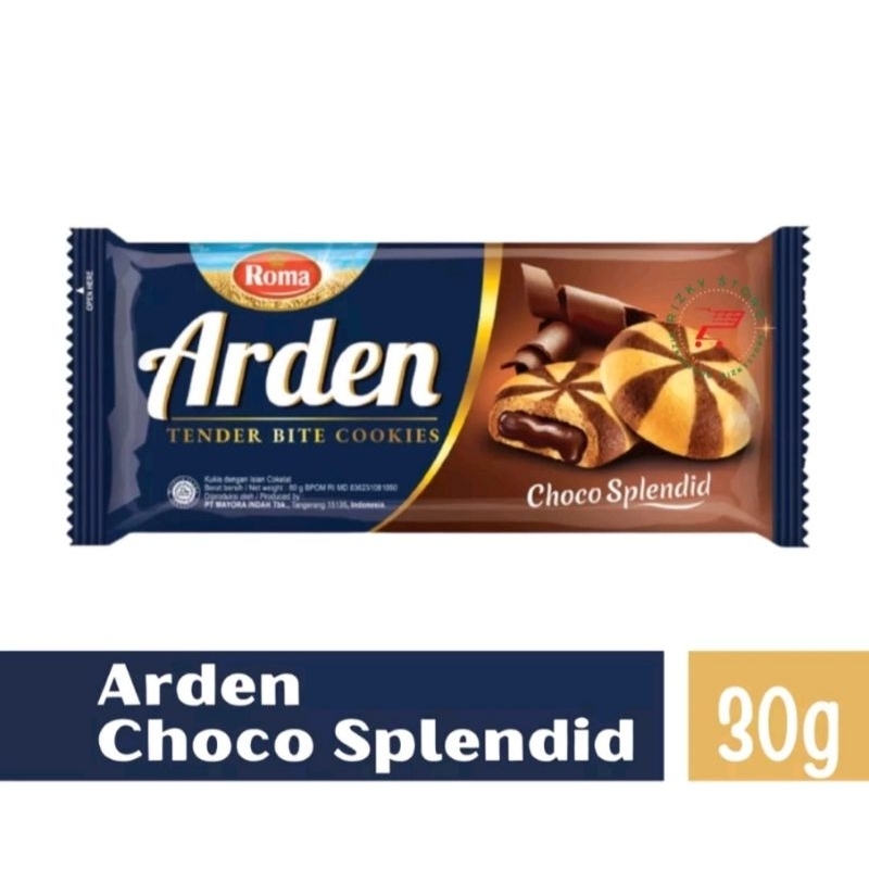 

( 1 PCS ) Biskuit Arden Choco Splendid 30 gr