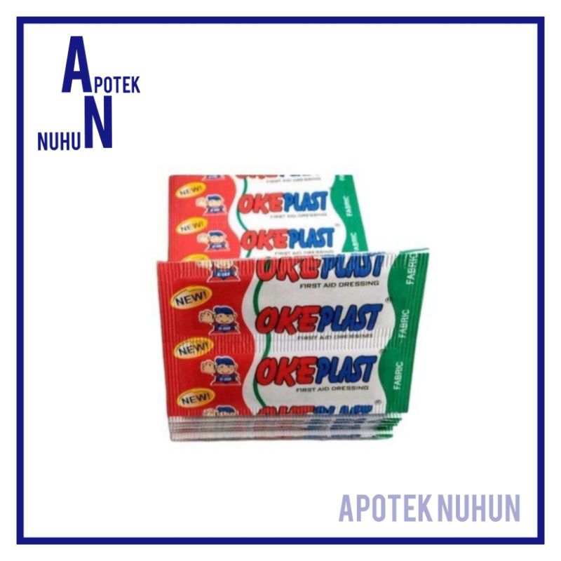 Okplast Plester Kain 10 Lembar