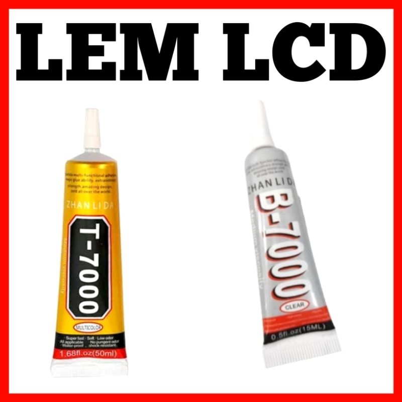 

Lem Ts / Touchscreen B7000 T7000 ukuran 15ML Perekat LCD Layar sentuh