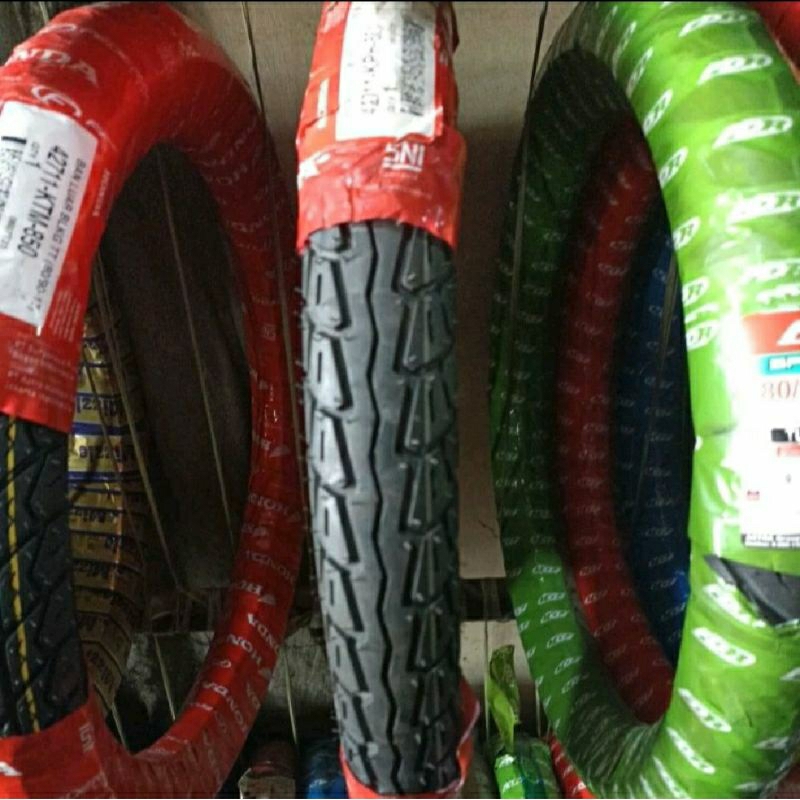 Ban Federal Original AHM Ban Motor,Kode ban KPH, KWW, KTM Ban Luar Ukuran Ring 17 Tubetype/Bukan Tub