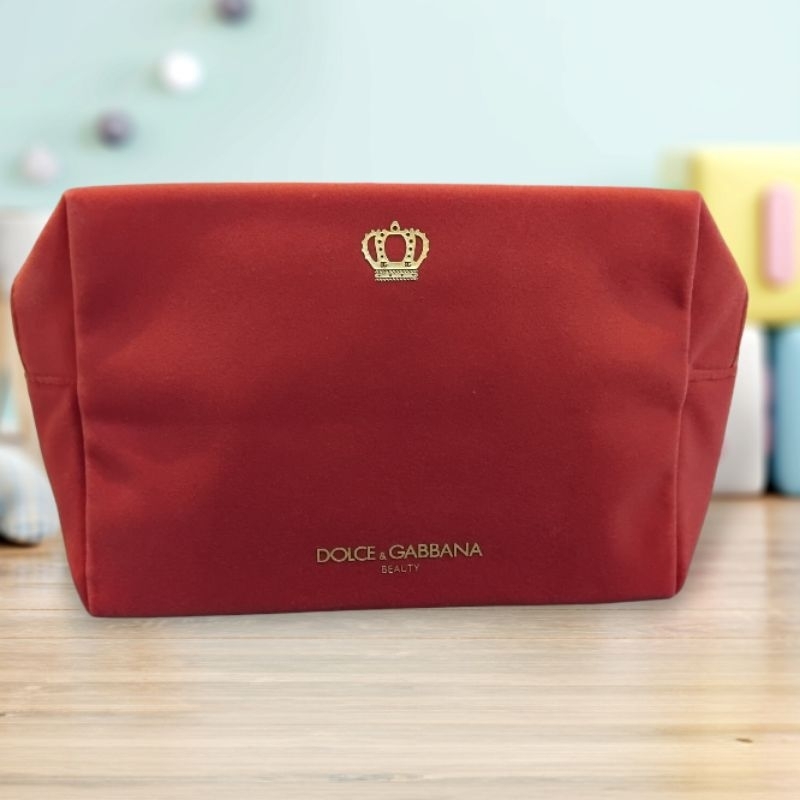 dolce&gabbana pouch bludru