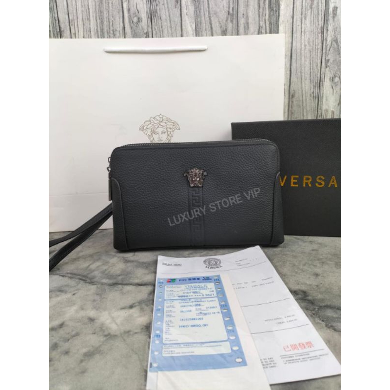 TAS HANDBAG VERSACE TAS CLUTCH PRIA TAS PRIA IMPORT VRC 0120