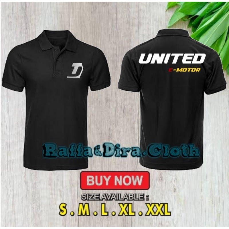 POLO SHIRT UNITED E-BIKE | Kaos Kerah United E-Bike