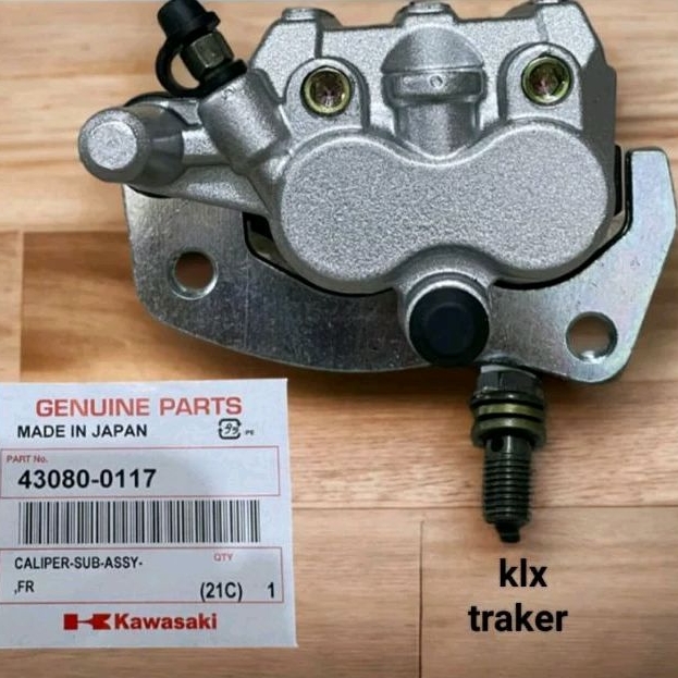 KALIPER DEPAN KLX tracker