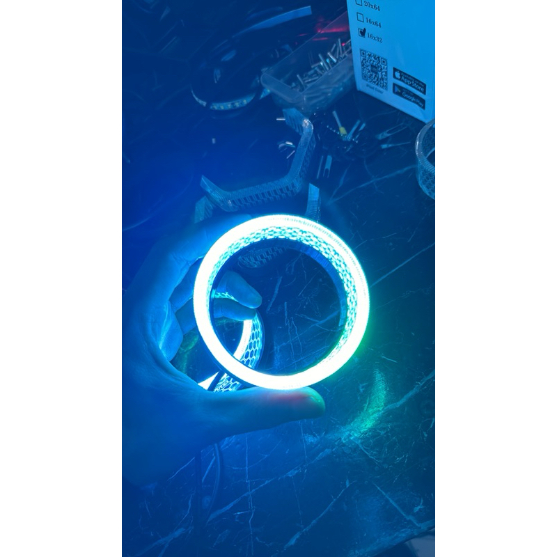 Shroud 5d akrilik Bulat 3inc shroud crystal