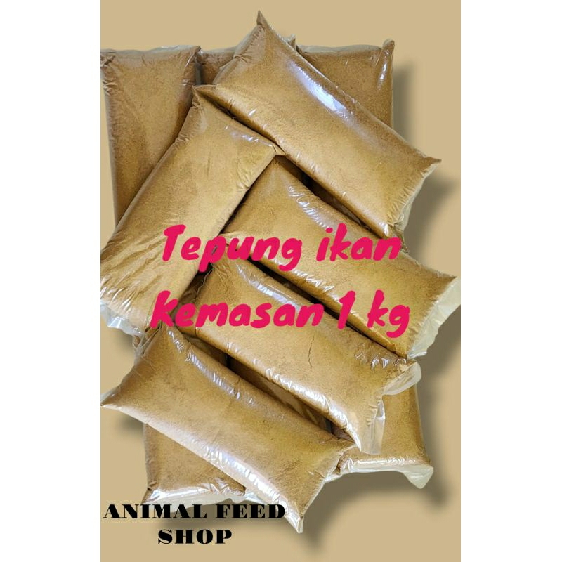 

TEPUNG IKAN PROTEIN TINGGI 50% Up Kemasan 1 kg