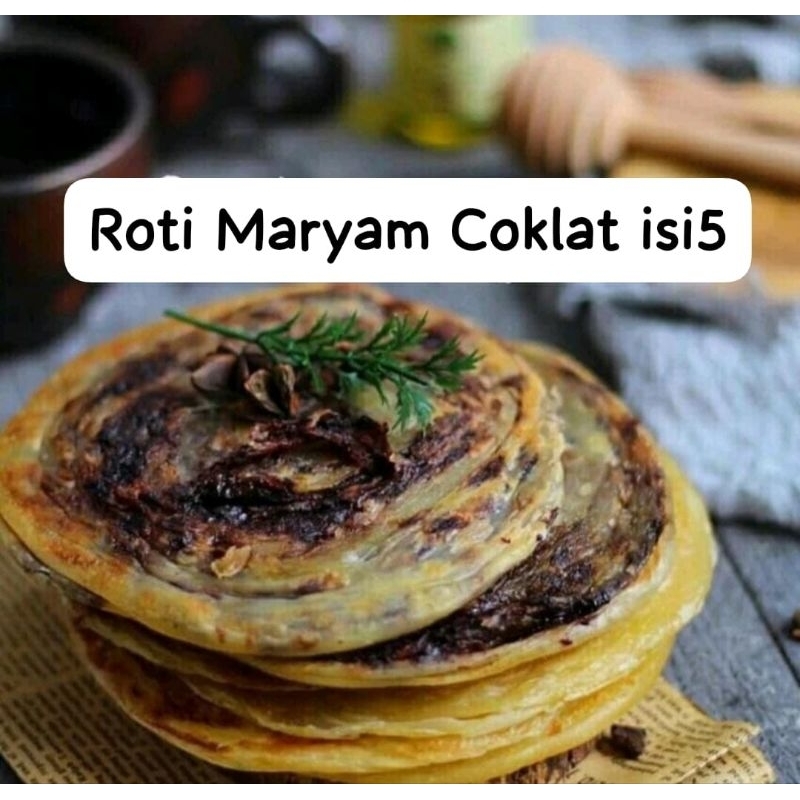 

ROTI CANE / ROTI MARYAM COKLAT, KEJU ISI 5