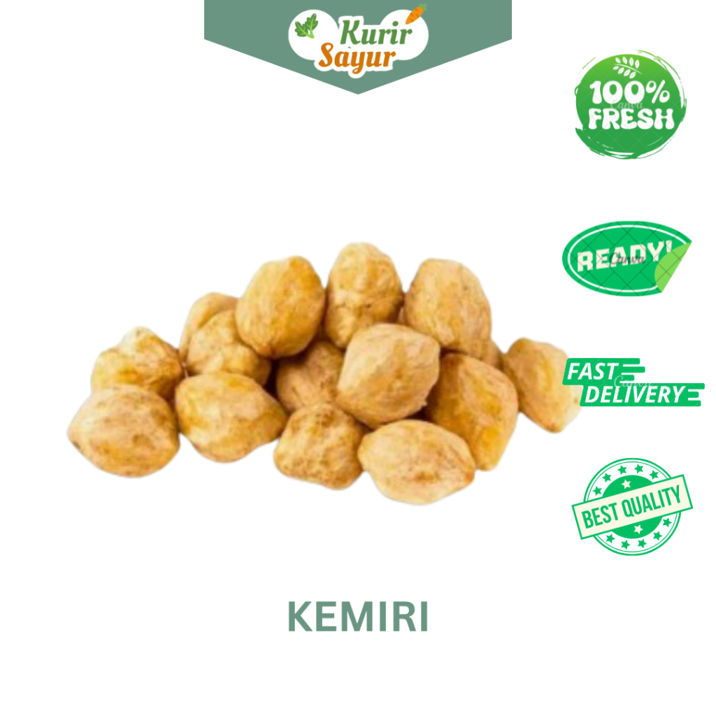 

KURIR SAYUR - KEMIRI 100-500 GR