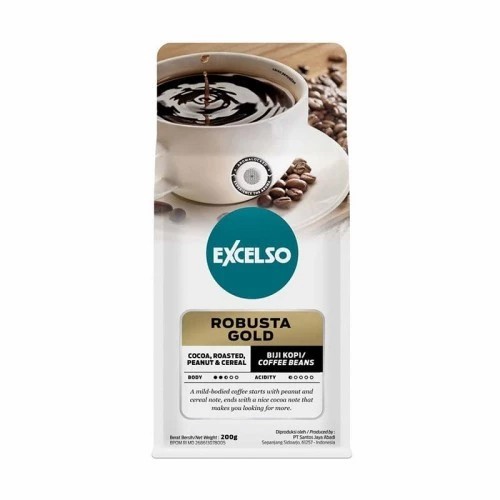 

Excelso Robusta Gold Biji Kopi 200 gr