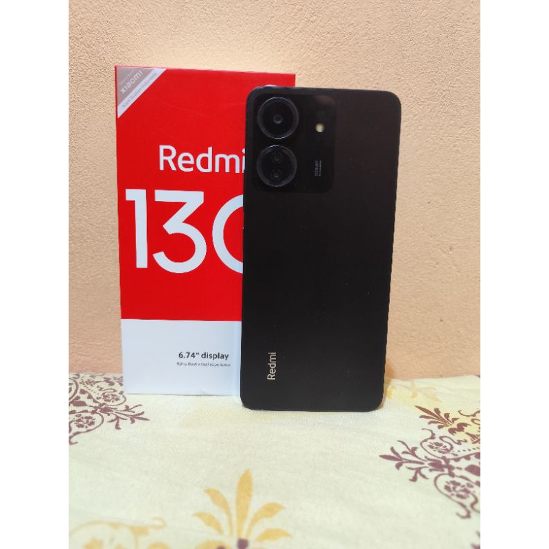 Redmi 13C Storage 8/256 GB NFC Handphone Second Bekas Fullset
