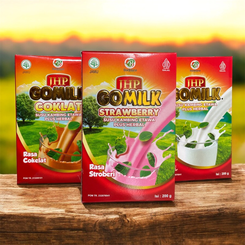 

JHP GOMILK SUSU KAMBING ETAWA plus HERBAL 200g