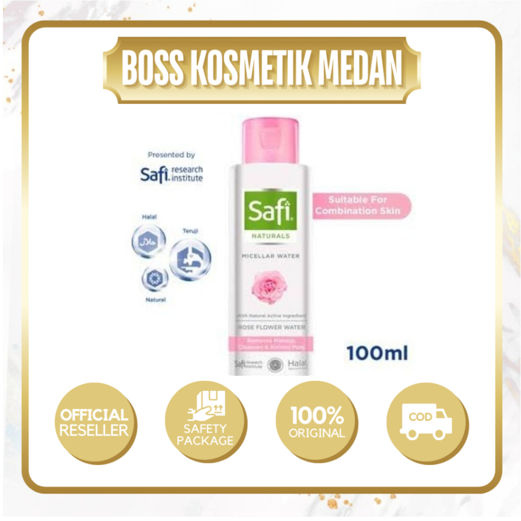 Safi Naturals Micellar Water Rose Flower Water