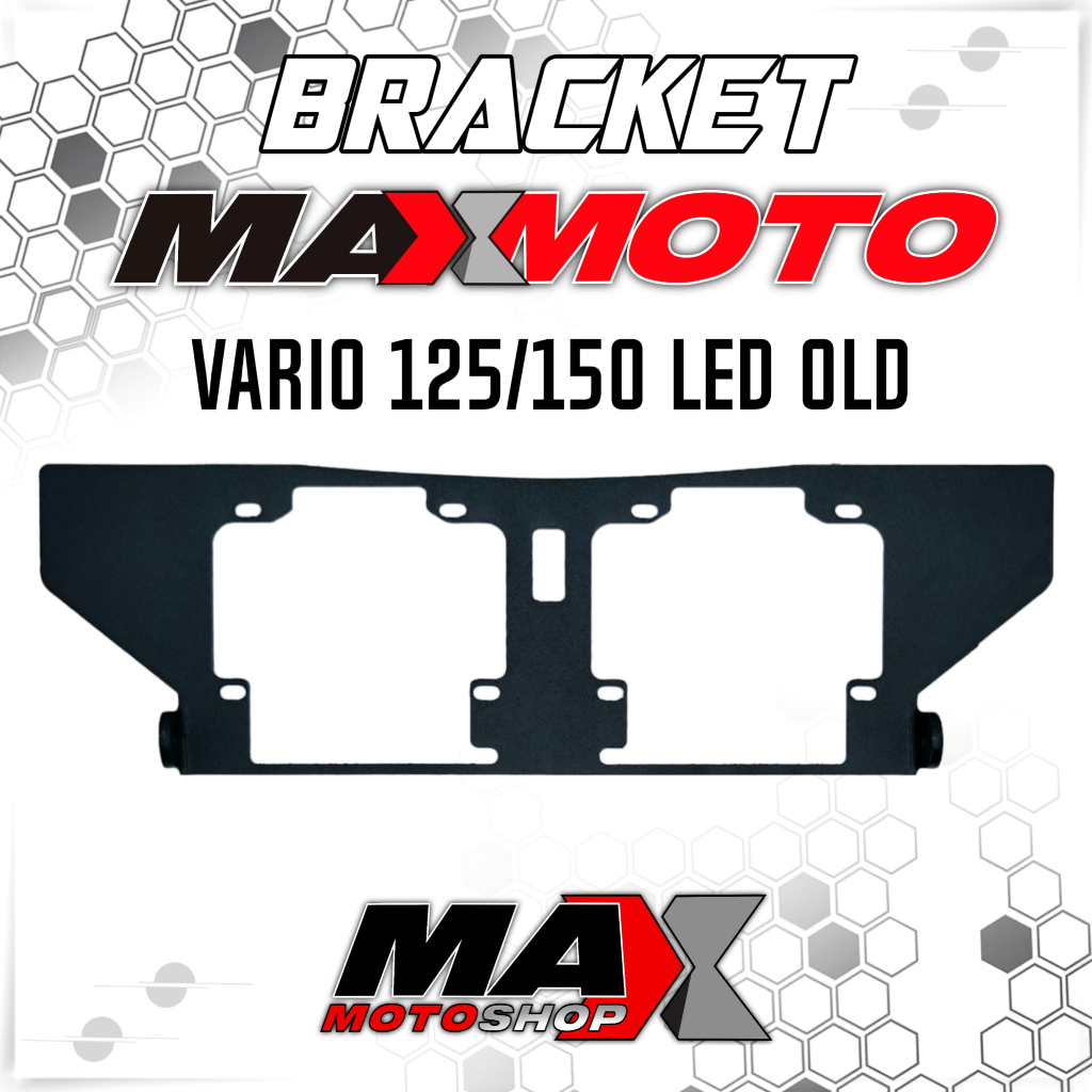 Bracket braket projie biled AES TURBO SE&wst 2.5&vahid 2.5 VARIO 125/150 LED OLD TEBAL 3mm