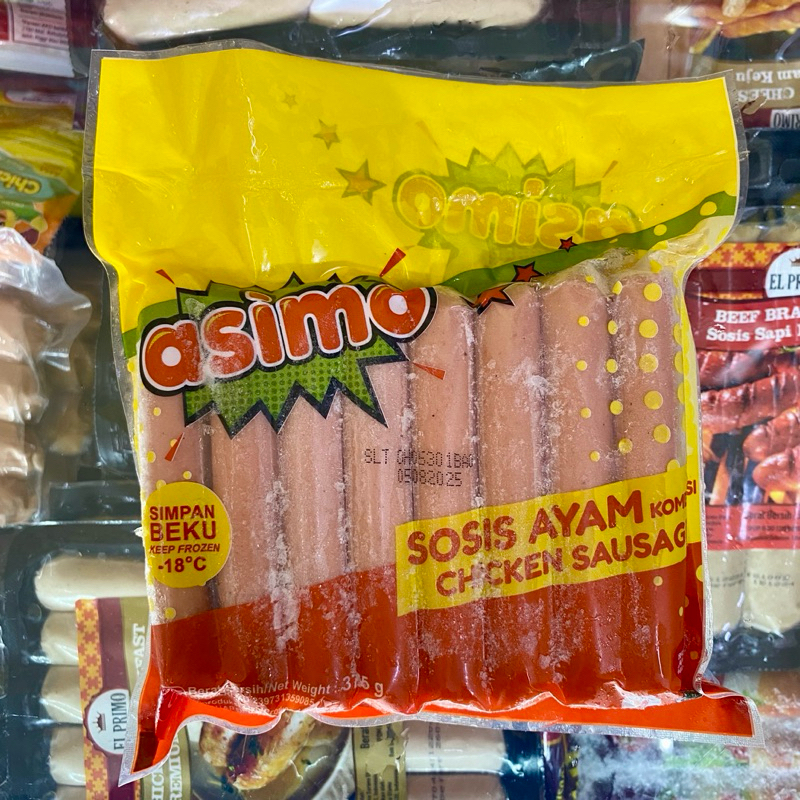 

Asimo Sosis Ayam Kombinasi 375gr