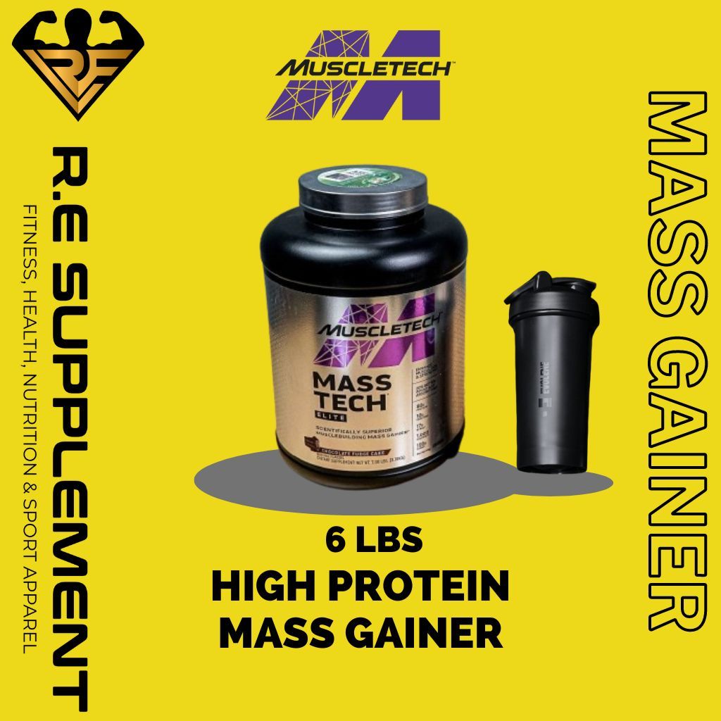Muscletech Mass Tech Elite 6 LBS – Weight Gainer Premium untuk Bulking